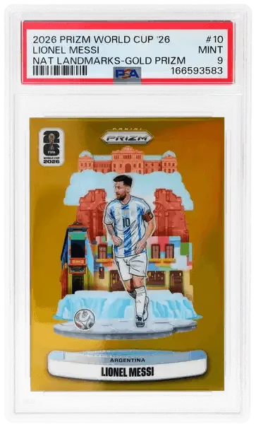 Graded Lionel Messi card