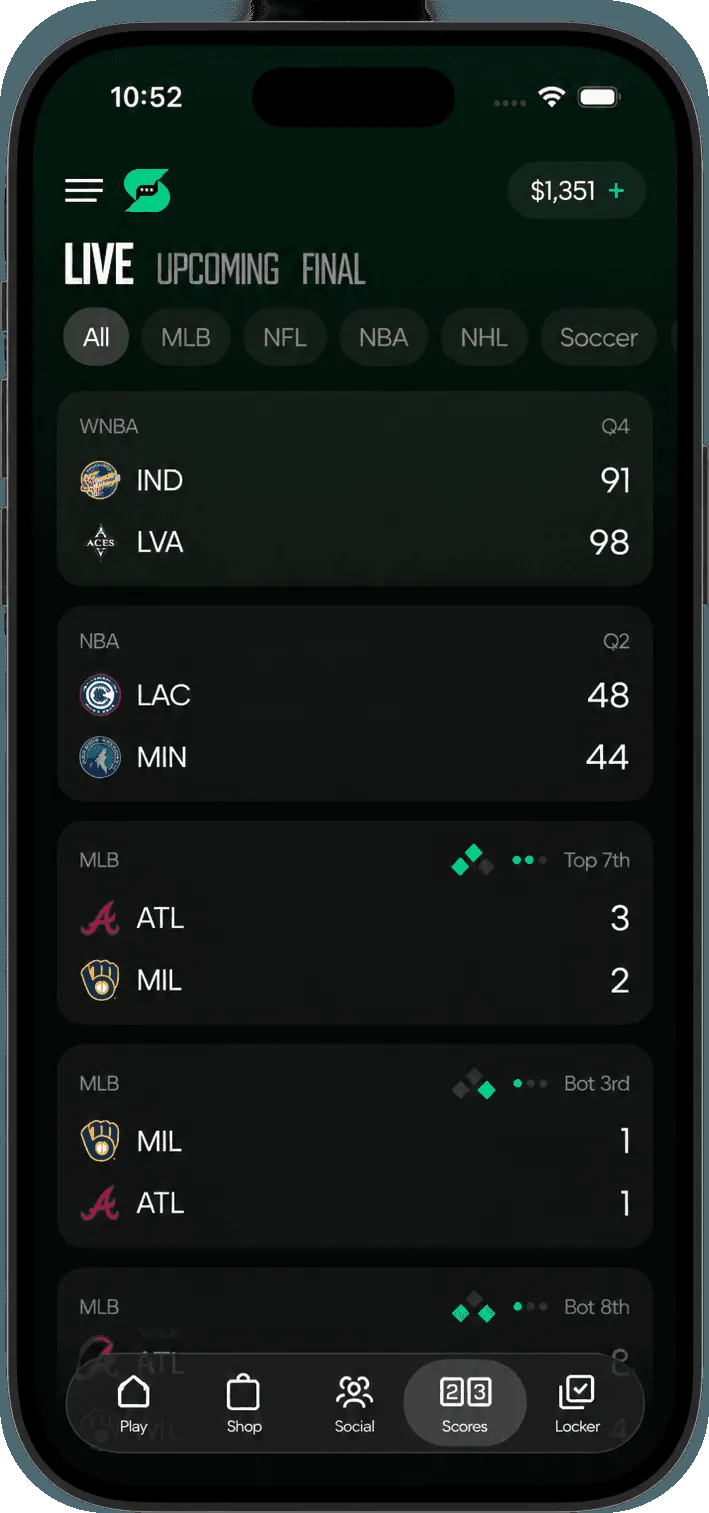 Live scores