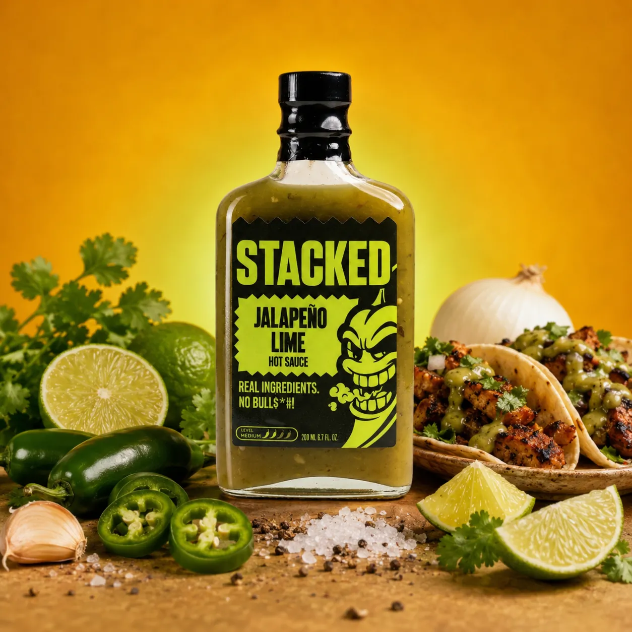 Stacked Sauces work