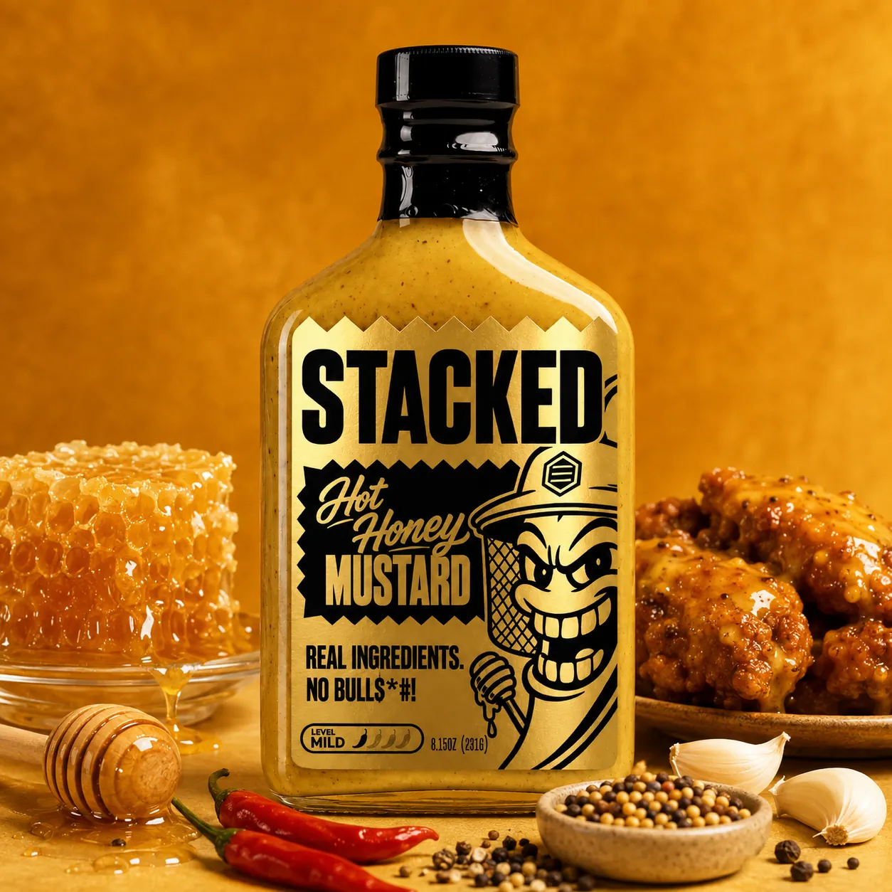 Stacked Sauces work