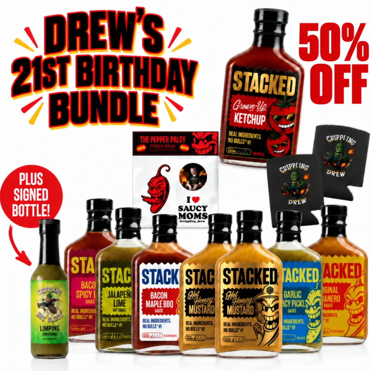Stacked Sauces work